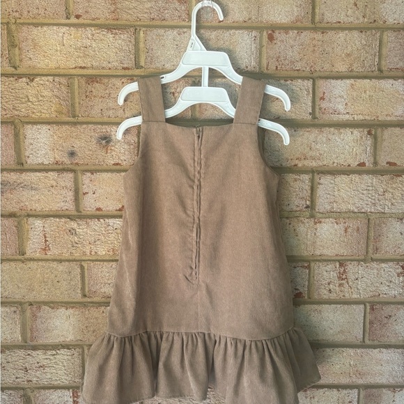 Rare Editions Tan and Black Leopard Print Dress size 4T - Picture 8 of 8